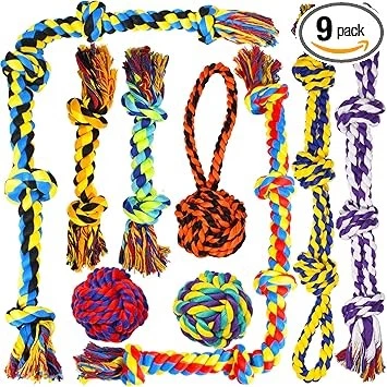 SHARLOVY Large Tough Chew Toys for Aggressive Chewers Large Breed,Heavy Duty Den - Image 3 of 3