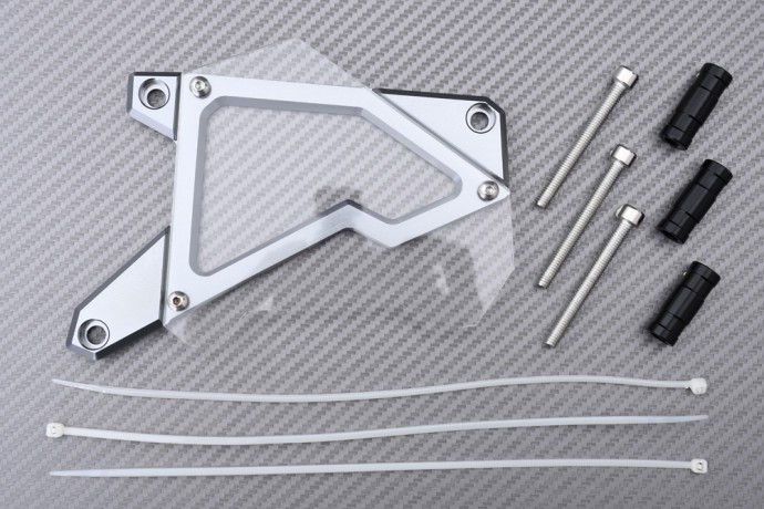 Carter de pignon en titane pour BMW S1000RR 2012-2014, finition premium grise