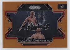 2022 Panini Prizm WWE Orange Prizm 10/99 Flash Morgan Webster #13 00jz