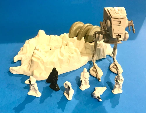 STAR WARS KENNER MICRO COLLECTION HOTH GENERATOR ATTACK PLAYSET LOOSE COMPLETE