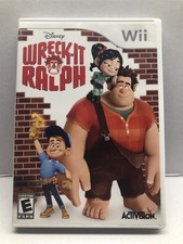 Nintendo Wii Game - Disney Wreck It Ralph - Complete - Kids Game - Free Ship