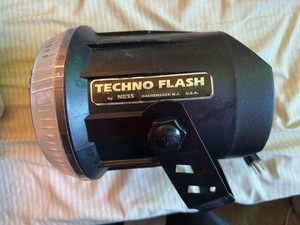 Ness TF-603 Xenon Strobe Light Analog Control White w/ Mounting Bracket