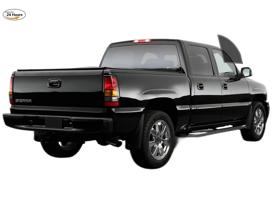 PreCut 2Ply Window Tint Film Kit For 1999-2006 GMC Sierra 1500 Crew Cab - Image 3 of 4
