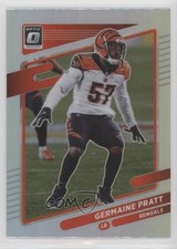 2021 Panini Donruss Optic Holo Prizm Germaine Pratt #136 2l4