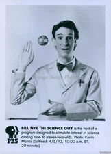 1993 Pbs Bill Nye The Science Guy Science Program Host Photo 5X7