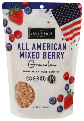 THE SAFE AND FAIR FOOD CO GRANOLA ALL AMERICAN 12 OZ