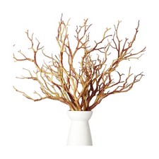 Geosar 13.8 Inch Small Manzanita Branches Plastic Faux Branches Artificial An...