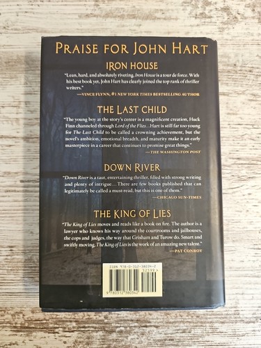 Iron House John Hart Hardcover Thriller Novel Intrigue Suspense - Picture 2 of 10