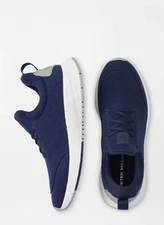 Peter Millar Tellustride Sneakers Men's Size 10.5 Slip-On Shoes Blue $195 NEW