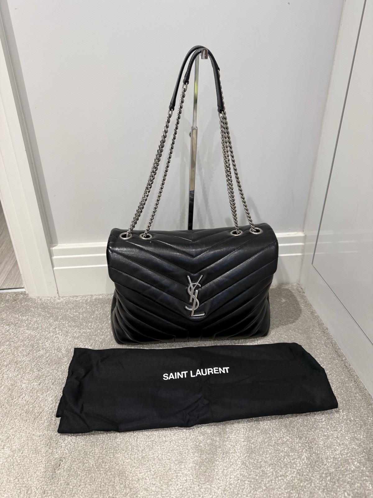 Authentic YSL - Saint Laurent Lou Lou Medium shoulder bag