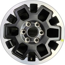 Toyota Machined Black Tacoma Oem Wheel 17x7.5 2024-2025 Rim Alloy Original 10638