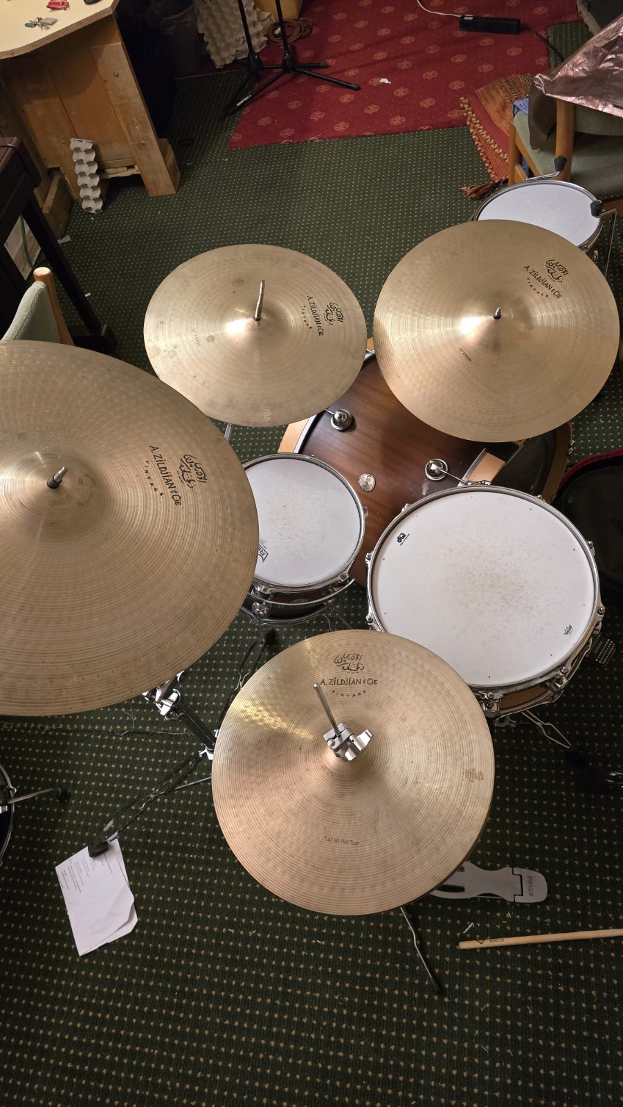 A. Zildjian & Cie Vintage Set