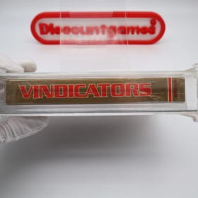 NES Nintendo VINDICATORS - WATA GRADED 7.5 A+! NEW & Factory Sealed with H-Seam!