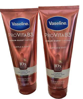 2-Vaseline Pro VitaB3 Serum Burst Lotion Supple & Soft Healthy, Hydrated Skin