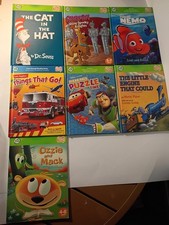 Leap Frog Tag Interactive Reading 7 Book Lot Disney Nemo Scooby Dr.Suess  More