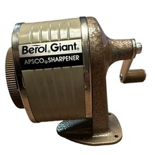 Vintage Berol Giant Apsco Hand Crank Pencil S...