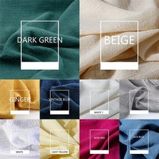 Flax Material Linen Cotton Pure Natural Clothes Organic DIY Fabric