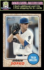 2017 Topps Heritage Minor League #5 Andrew Sopko Tulsa Drillers