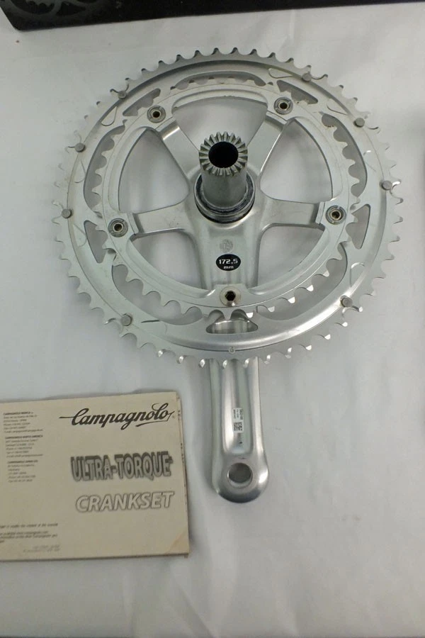 Juego de bielas Campagnolo Centaur Ultra Torque de colección 172,5 mm doble 53/39 10 velocidades carretera Foto 3 de 4