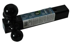  Towpower 7022400 Black 2" Triple Ball Mount 