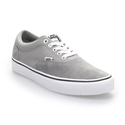 New Vans Mens Off The Wall Doheny Suede/Canvas Skate Shoe Sneaker- Size 8 - Gray