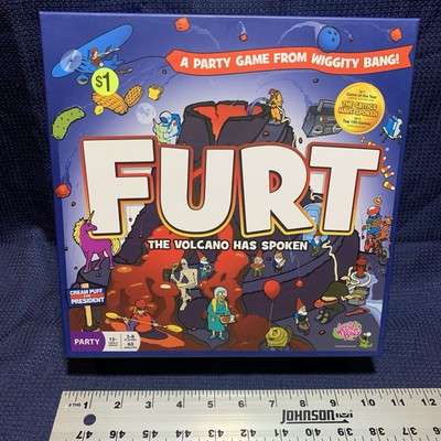 WIGGITY BANG Furt Eruption of Laughter Board Game Family Party Game Group Games