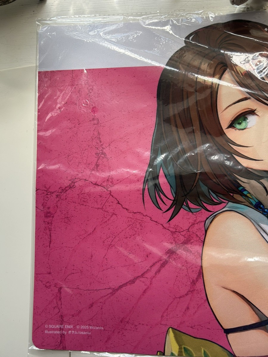 MTG FINAL FANTASY Yuna Playmat New Official playmat Sealed Magic