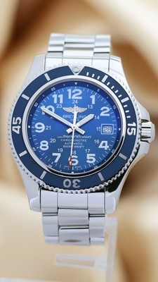 Breitling Superocean II 42mm Automatik A17365 Original Papiere + Box
