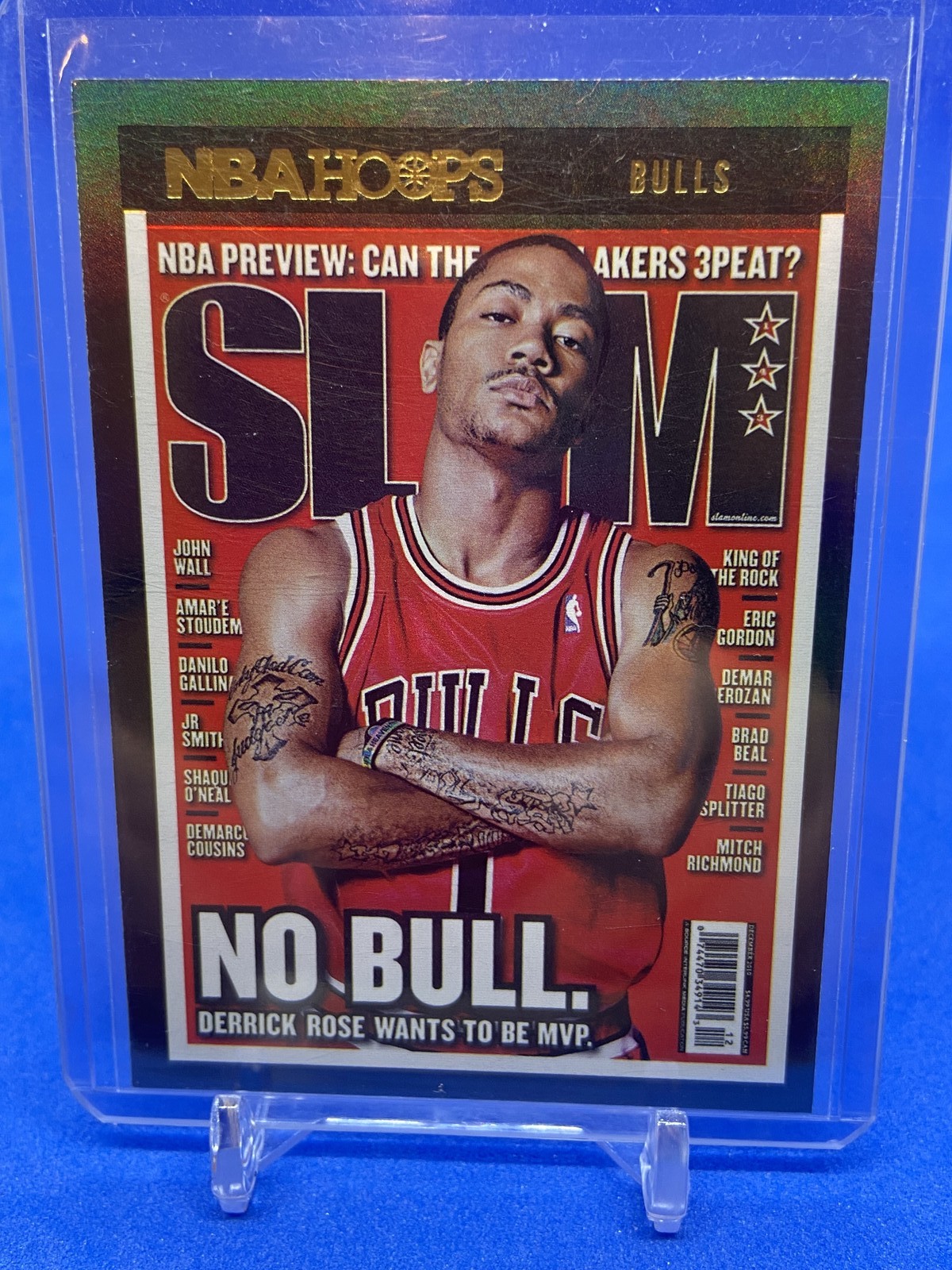 2021-22 Hoops #SLAM 143 Derrick Rose Slam Holo