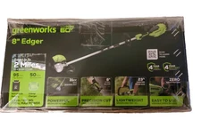 Greenworks 60V 8" Edger w/2.5 Battery & Charger