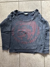 Diesel Damen Sweatshirt Blau Größe XS