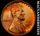 1942 Lincoln Wheat Cent- Super Color- Choice Gem Brilliant Uncirculated #J4485