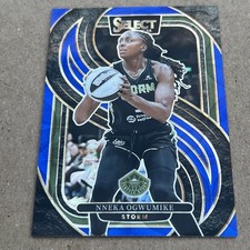 NNEKA OGWUMIKE 2025 Select WNBA BLUE SCOPE PRIZM STORM 064/199 #158