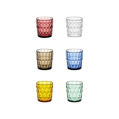 GUZZINI 6 WASSERGLÄSER VANITY FARBE 131403SAR52