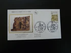 FDC France 1981 hunting medieval art (1)