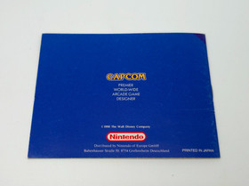 Chip 'n Dale Rescue Rangers Nintendo NES Bedienungsanleitung NOE