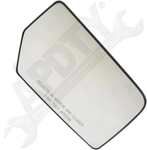APDTY 67252 Non-Heated Plastic Backed Mirror Right