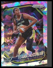 2025 Panini Prizm WNBA #48 Teaira McCowan Ice Prizms