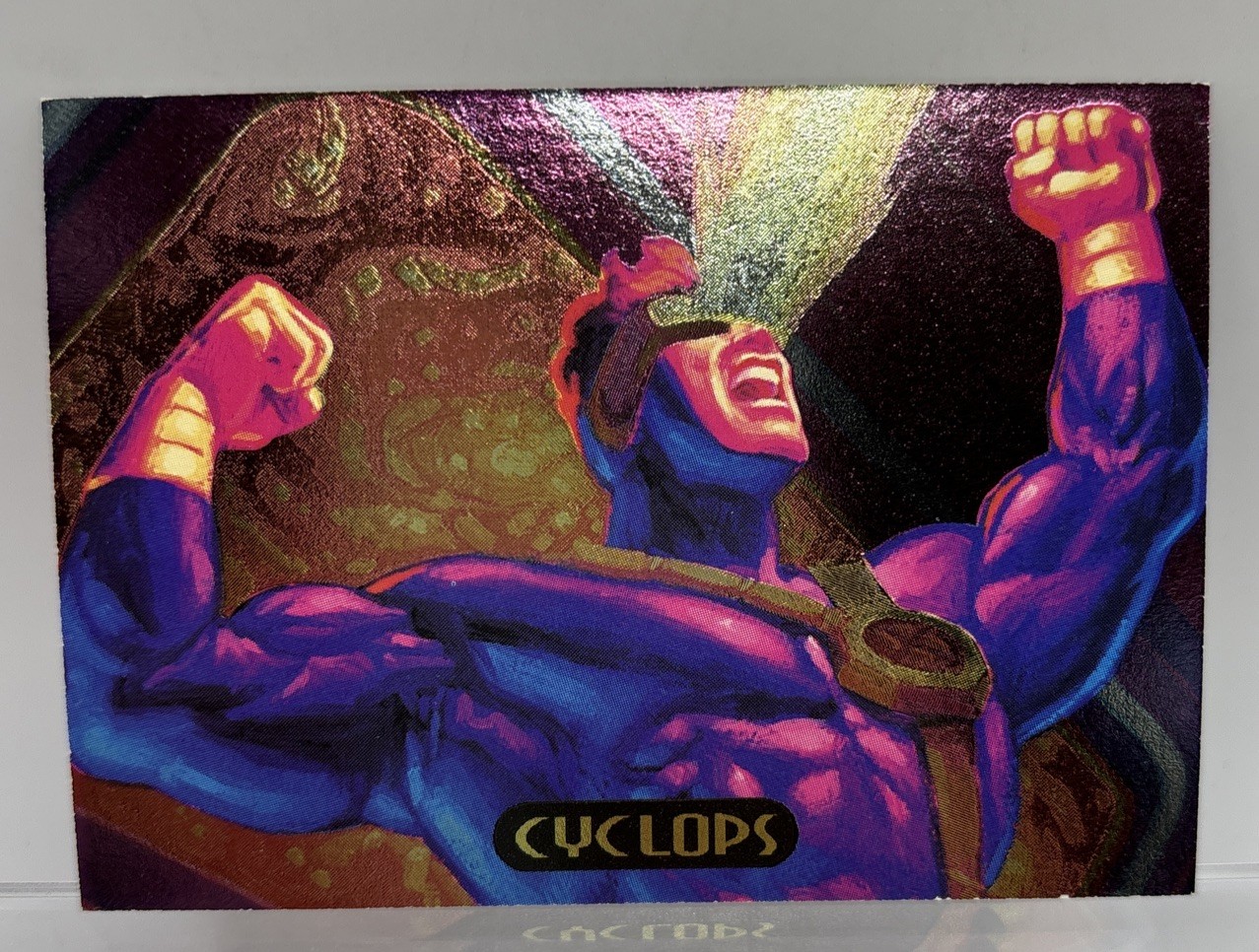 1994 Marvel Masterpieces Cyclops PowerBlast