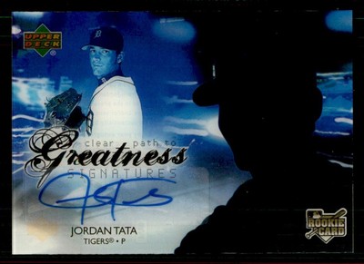 2006 Upper Deck Future Stars #92 Jordan Tata Autograph Rookie Card *d3