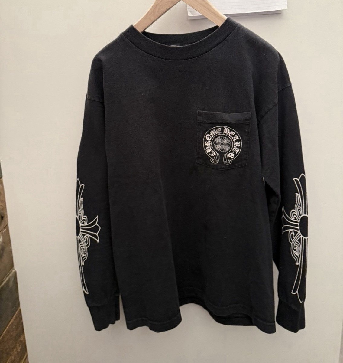 Chrome Hearts Men's Long Sleeve T-Shirt Size Medium Vintage | eBay