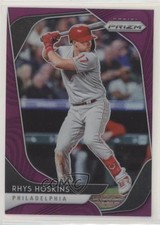 2020 Panini Prizm Tier III Purple Prizm Rhys Hoskins #210 2qw