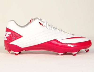 Nike Super Speed D Low Football Cleats Shoes Red & White Mens 16 NEW