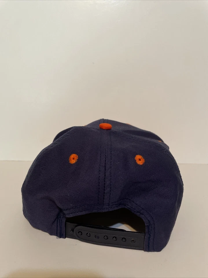 De colección Años 90 Schaumburg Flyers Snapback Sombrero Onda Azul Ligas Menores Béisbol Foto 4 de 4