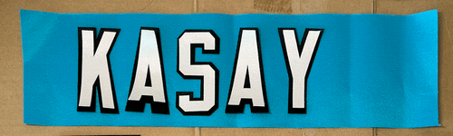 San Francisco 49ers UNSEWN Nameplate Namebar for your NFL Jersey - Any Year/Name - Picture 14 of 23