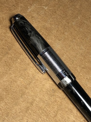 Recife Roller Ball Pen | Modele Depose | Black Marble | Excellent Condition - Picture 12 of 12
