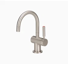 InSinkErator F-H3300SN Modern Instant Hot Water Dispenser Faucet, Satin Nickel