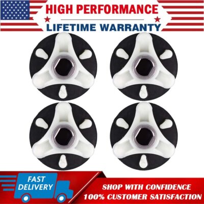 4 Pack 285753A Washer Coupler Coupling with Metal Insert for Whirlpool Kenmore