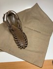 Bottega Veneta Platform Intrecciato Woven Leather Heels Strappy Sandals EU39 US9 — photo 3