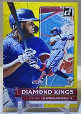 2022 Panini Donruss Baseball Vladimir Guerrero Jr. Diamond Kings Yellow Parallel
